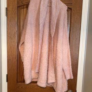 Fuzzy cardigan